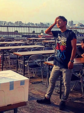 イナヅミさん（メンズ・171cm）の夏コーディネート