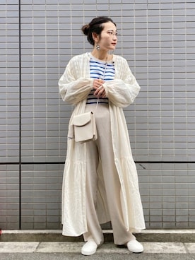 はなさん（レディース・160cm）の春コーディネート