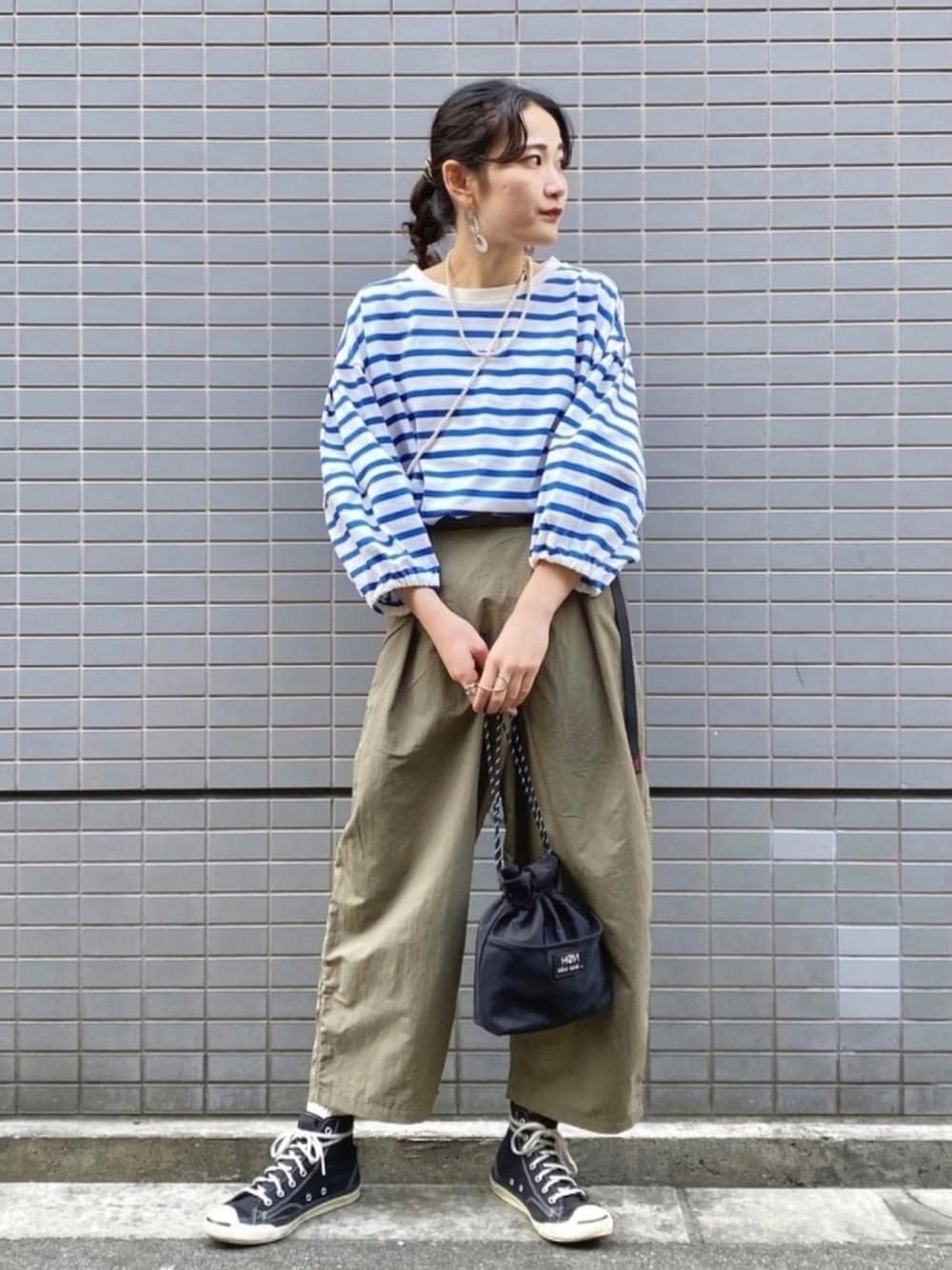 GRAMICCI  別注  ニコアンド　ラップベルトパンツ Gramicci（グラミチ）の「【GRAMICCI(グラミチ)】別注ラップ