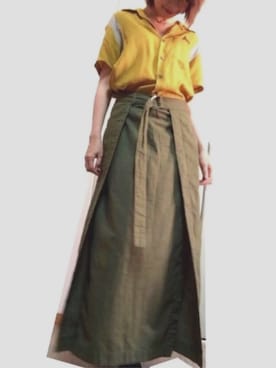 「COMMONWARE AMERICAN RAG CIE&Magine（コモンウェアアメリカンラグシーアンド マージン）のアイテム」を使った、yukoさん（レディース・159cm）の夏コーディネート