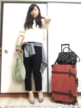 彩さん（レディース・158cm）の春コーディネート