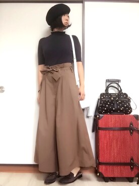 彩さん（レディース・158cm）の秋コーディネート