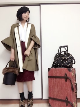 彩さん（レディース・158cm）の秋コーディネート