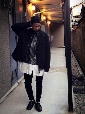 てつや(164cmの低身長コーデ)さんのコーディネート