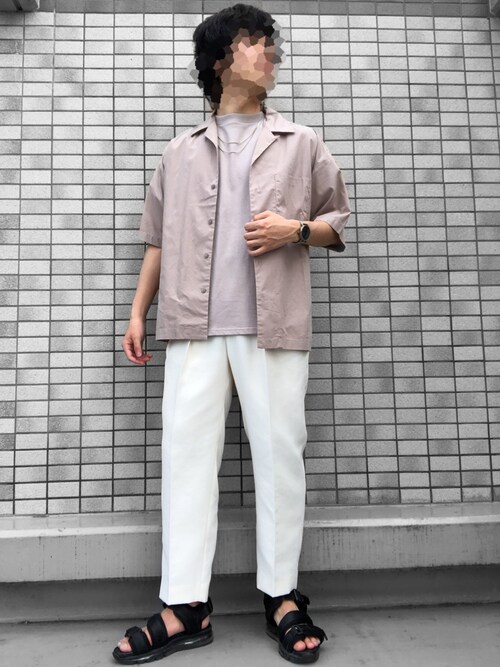 drape chino slacks