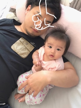 「くつろぎコーデ」｜ヨダ子🧸✩*॰¨̮さん（キッズ・60cm）の夏コーディネート