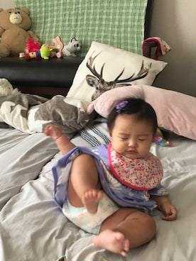 「babygap」｜「アイテム（その他）」を使った、ヨダ子🧸✩*॰¨̮さん（キッズ・70cm）の夏コーディネート