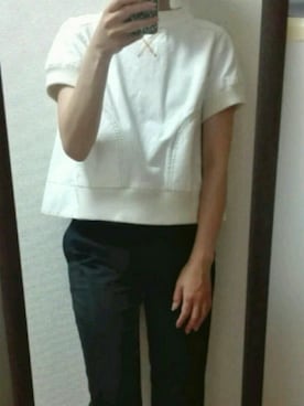 「sacai luck（サカイ ラック）のアイテム」を使った、ぽろもんけさん（レディース・157cm）の秋コーディネート