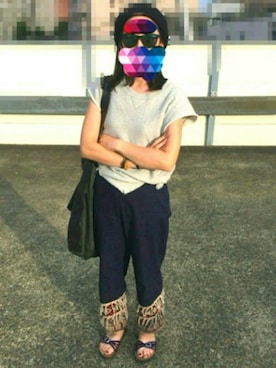 「JET（ジェット）のアイテム」を使った、ぽろもんけさん（レディース・157cm）の秋コーディネート