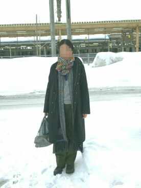 ぽろもんけさん(レディース・157cm)の冬コーディネート