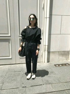 「EN ROUTE（アンルート）のアイテム」を使った、ぽろもんけさん（レディース・157cm）の春コーディネート