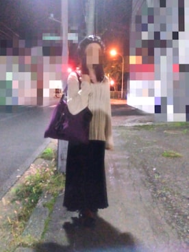 「Dior」｜「アイテム（ハンチング/ベレー帽）」を使った、ぽろもんけさん（レディース・157cm）の秋コーディネート