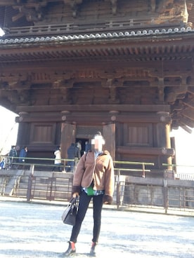 ぽろもんけさん（レディース・157cm）の冬コーディネート