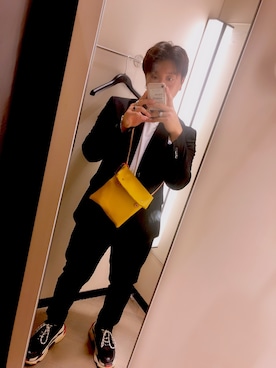 「H&M DIVIDED（エイチアンドエム　ディヴァイデッド）のアイテム（ジャケット/アウター）」を使った、ゆばさん（メンズ・166cm）の夏コーディネート