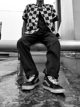 「VANS（バンズ）のアイテム（アクセサリー）」を使った、修车的厨子さん（メンズ・162cm）の夏コーディネート