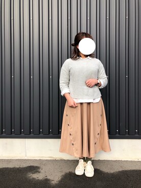 Himeno *さん（レディース・157cm）の冬コーディネート