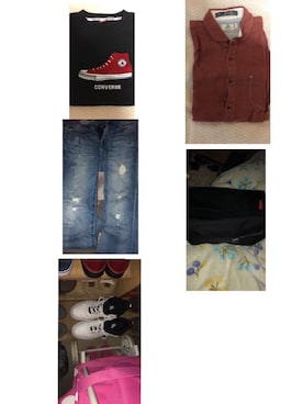 yamさん（メンズ・178cm）の夏コーディネート