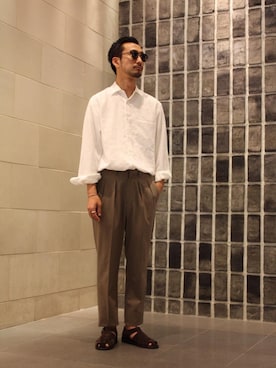 箱石 大介さん(メンズ・176cm)の夏コーディネート