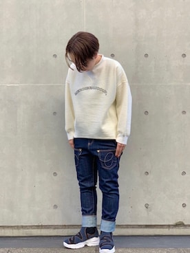 「mercibeaucoup,（メルシーボークー）のアイテム」を使った、39merci,さん（レディース・158cm）の秋コーディネート