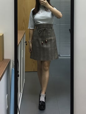 「PULL&BEAR（プルアンドベア）のアイテム（パンプス）」を使った、Toppyさん（レディース・152cm）の秋コーディネート