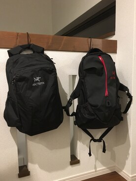 「ARC'TERYX（アークテリクス）のARC'TERYX Arro 22 Backpack（バックパック/リュック、レッド系）」を使った、yu-oさん（メンズ・166cm）の春コーディネート
