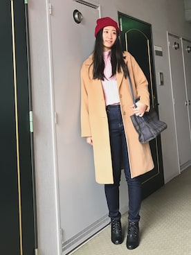 りなさん（レディース・166cm）の冬コーディネート