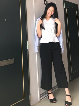 「こっとんぶらうす」｜りなさん（レディース・166cm）の春コーディネート