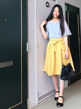 りなさん（レディース・166cm）の夏コーディネート