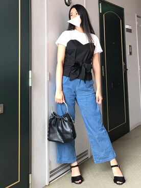 りなさん（レディース・166cm）の夏コーディネート