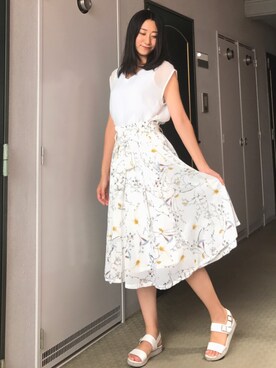 りなさん(レディース・166cm)の夏コーディネート