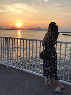 「アイテム（イヤリング）」を使った、りなさん（レディース・166cm・20代）の夏コーディネート