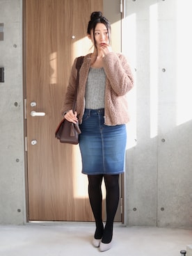 りなさん(レディース・166cm)の冬コーディネート