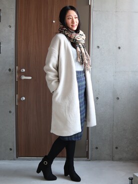 りなさん（レディース・166cm）の冬コーディネート