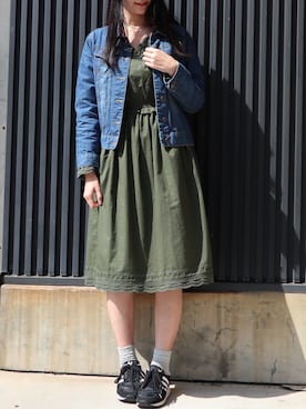 りなさん（レディース・166cm）の春コーディネート