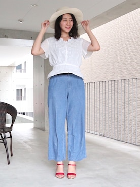 りなさん（レディース・166cm）の春コーディネート