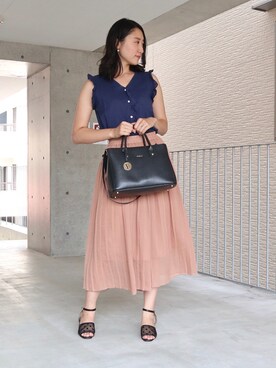 りなさん（レディース・166cm）の夏コーディネート