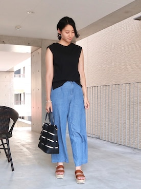 りなさん（レディース・166cm）の夏コーディネート