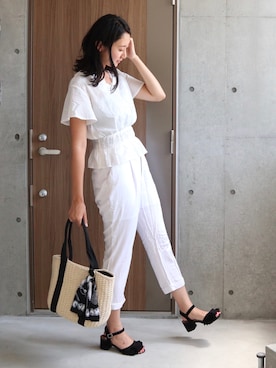 りなさん（レディース・166cm）の夏コーディネート