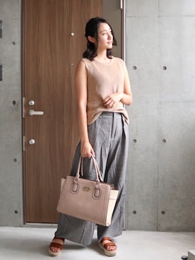 りなさん（レディース・166cm）の夏コーディネート