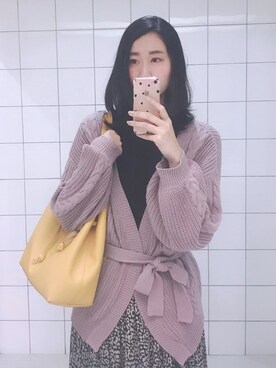りなさん（レディース・166cm）の春コーディネート