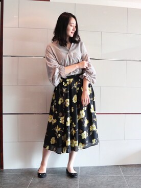 りなさん（レディース・166cm）の春コーディネート