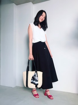 りなさん(レディース・166cm)の夏コーディネート