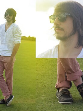「CK Calvin Klein」｜GuilhermeCuryさん（メンズ）の夏コーディネート