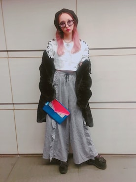 西もなか（FICTION TOKYO）さんのコーディネート