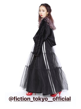 西もなか（FICTION TOKYO）さんのコーディネート