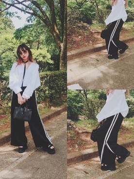 西もなか（FICTION TOKYO）さんのコーディネート