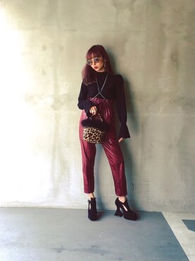 西もなか（FICTION TOKYO）さんのコーディネート