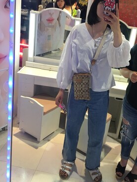 Kahokoさん（レディース・175cm）の夏コーディネート