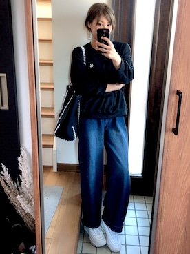 「nice claup」｜ひーさん🗿💬さん（レディース・165cm）の春コーディネート