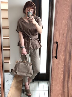 ひーさん🗿💬さん（レディース・165cm）の夏コーディネート